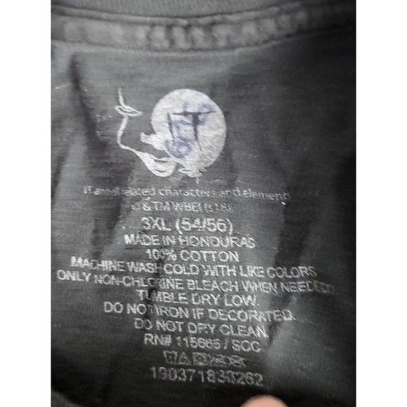IT Movie T-Shirt Men Sz 3XL You'll Float Too Pennywise Graphic‎ Tee Black Thrill - Picture 3 of 8